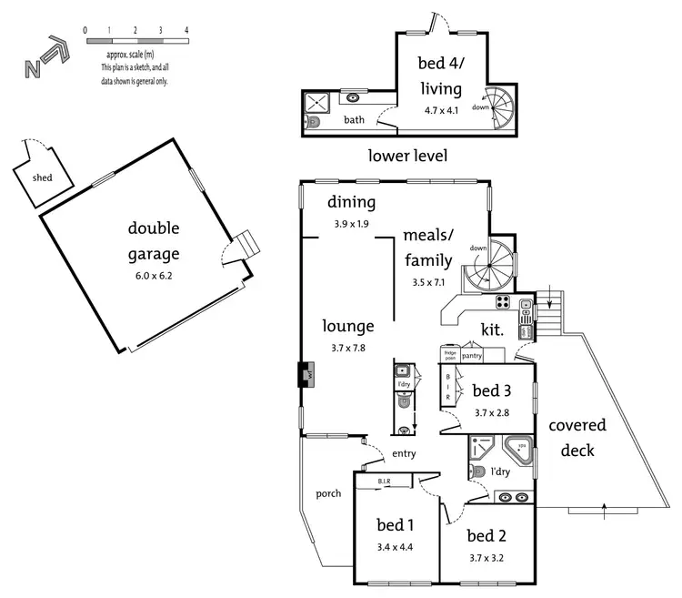 Floorplan of Homely house listing, 19 Bayley Grove, Doncaster VIC 3108