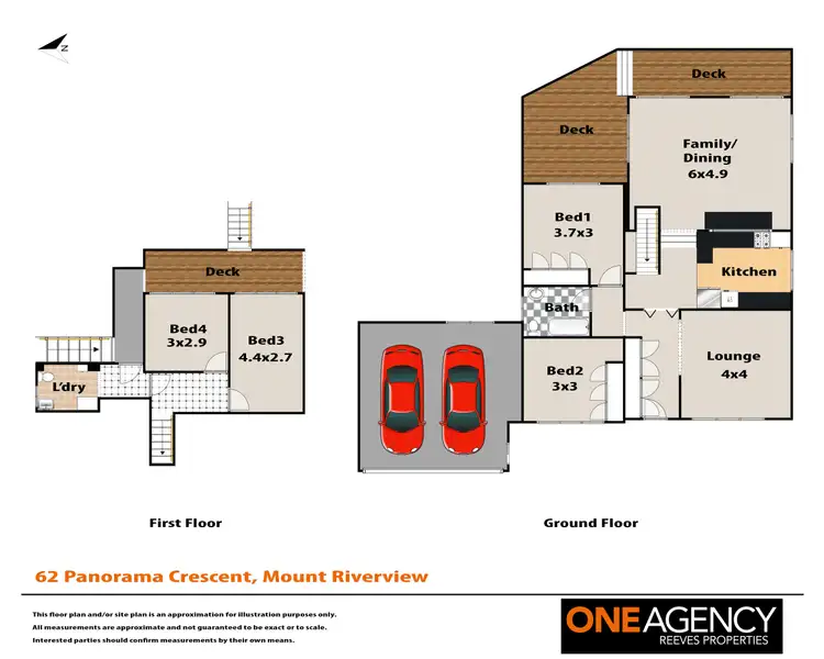 Floorplan of Homely house listing, 62 Panorama Crescent, Mount Riverview NSW 2774