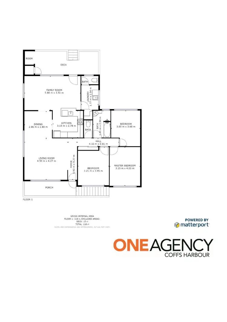 Floorplan of Homely house listing, 57A Gundagai Street, Coffs Harbour NSW 2450