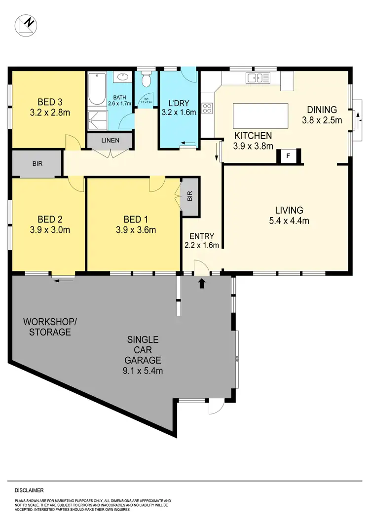 Floorplan of Homely house listing, 49 Vale Street, Alfredton VIC 3350
