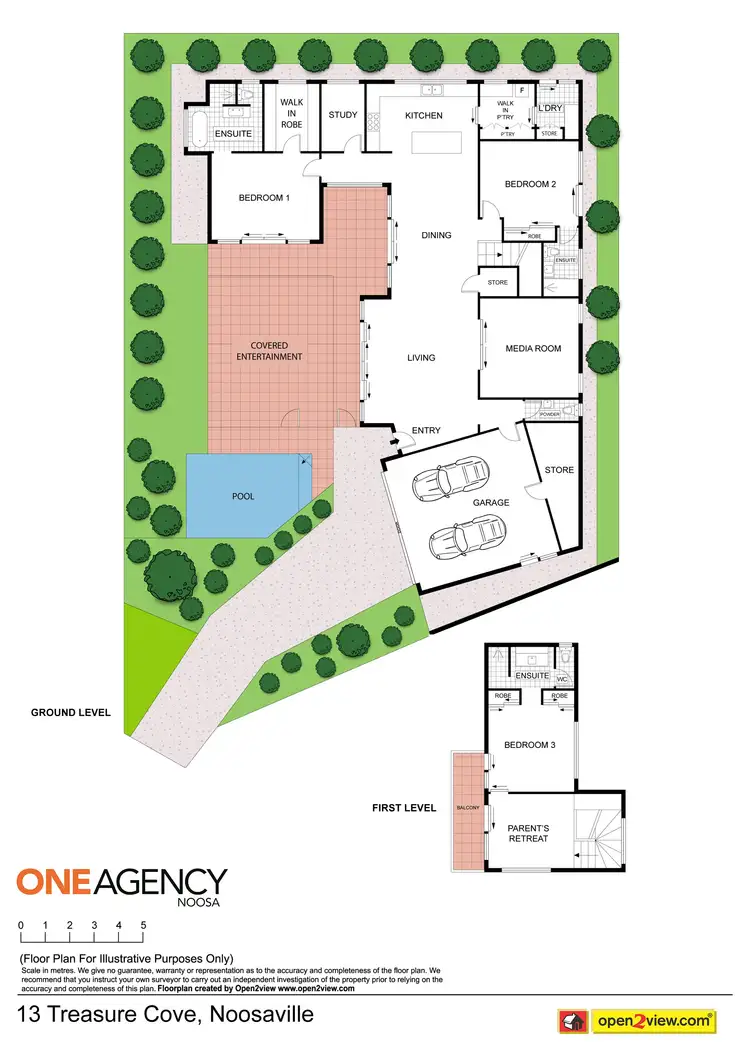 Floorplan of Homely house listing, 13 Treasure Cove, Noosaville QLD 4566