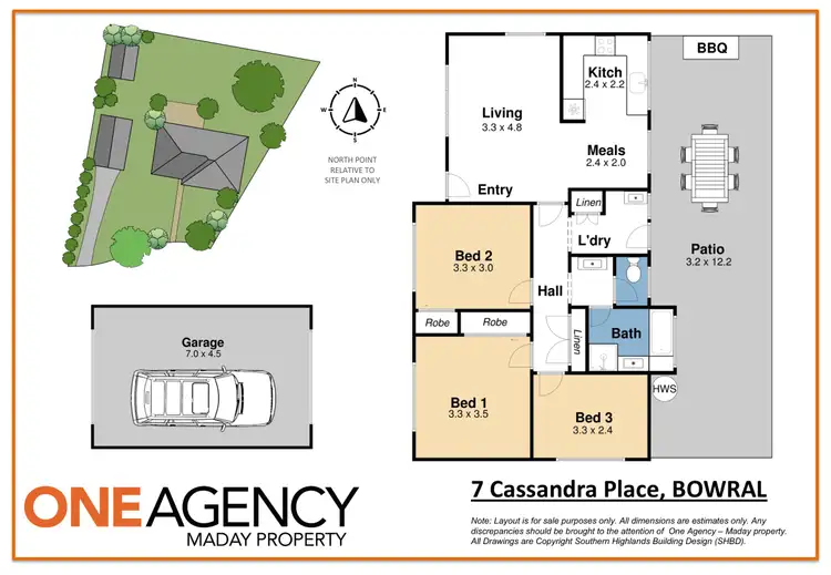 Floorplan of Homely house listing, 7 Cassandra Place, Bowral NSW 2576