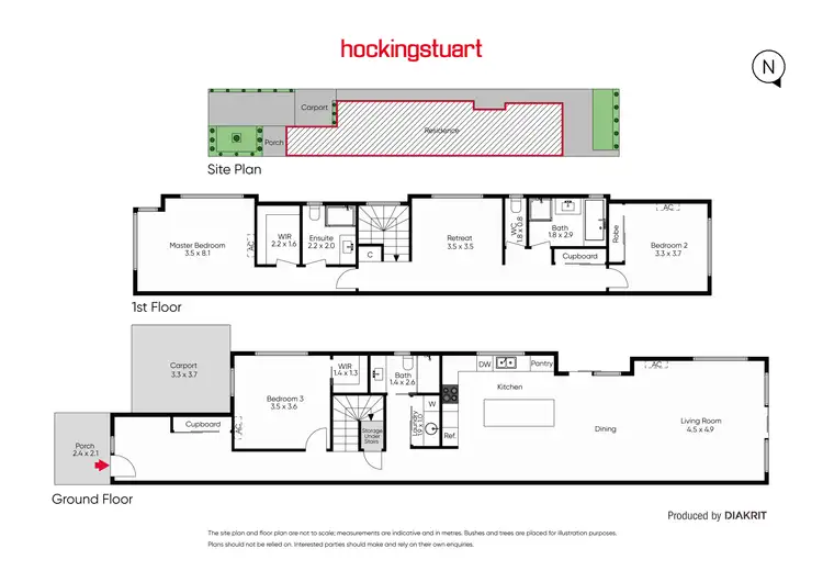 Floorplan of Homely house listing, 10 Ballard Street, Yarraville VIC 3013