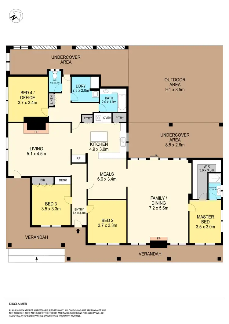 Floorplan of Homely house listing, 40 Mills Road, Lal Lal VIC 3352