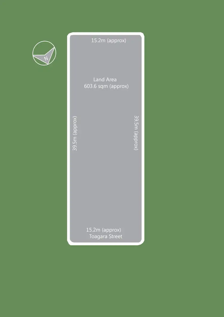 Floorplan of Homely land listing, 39 Toagara Street, Rye VIC 3941