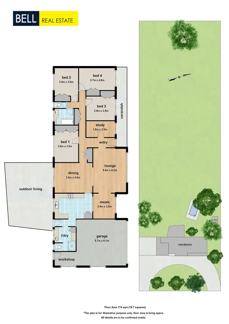 Floorplan of Homely house listing, 6 Stubbs Avenue, Mount Evelyn VIC 3796