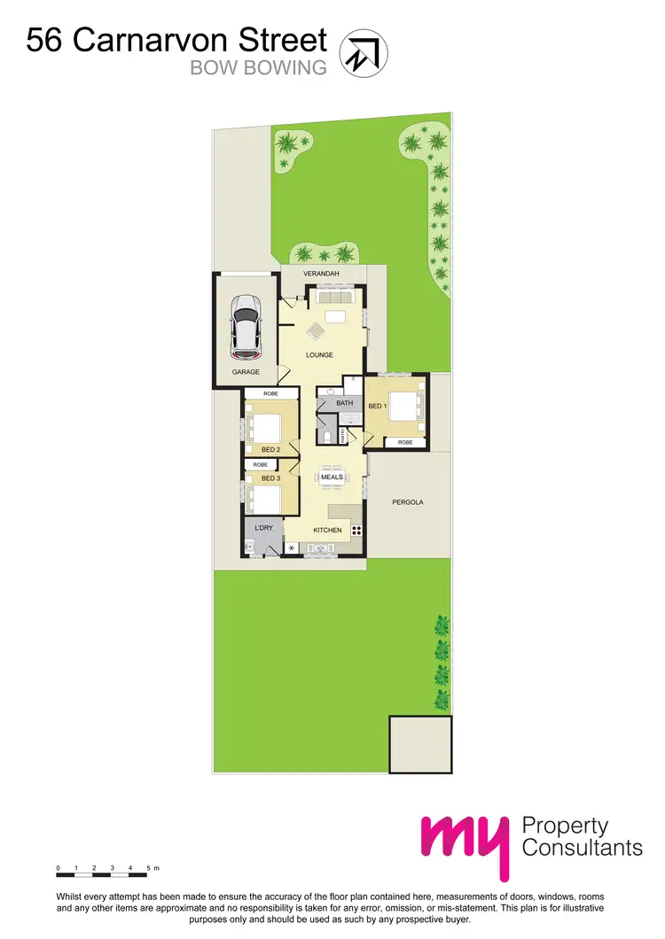 Floorplan of Homely house listing, 56 Carnarvon Street, Bow Bowing NSW 2566