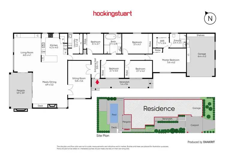 Floorplan of Homely house listing, 10 Mernda Avenue, Ashburton VIC 3147