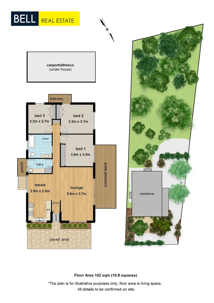 Floorplan of Homely house listing, 8 Martin Street, Belgrave VIC 3160