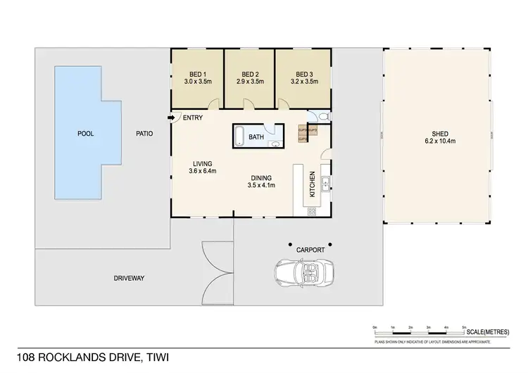 Floorplan of Homely house listing, 108 Rocklands Drive, Tiwi NT 810
