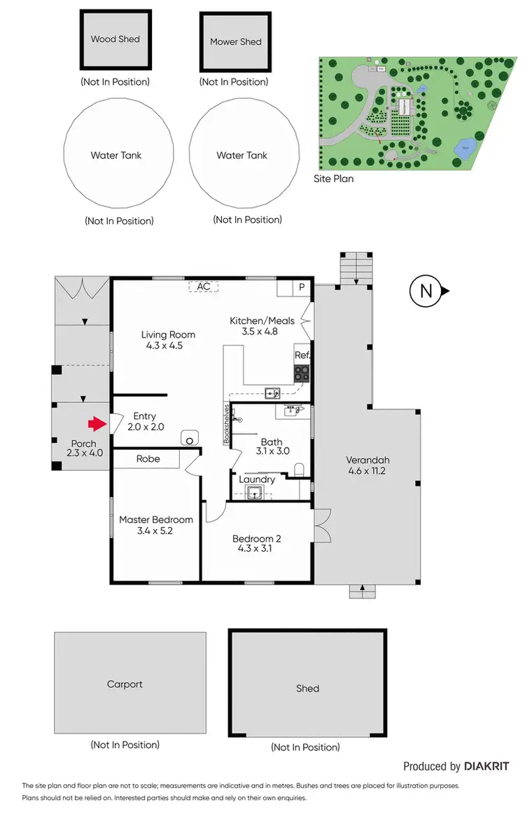 Floorplan of Homely house listing, 17 Lowther Street West, Maldon VIC 3463