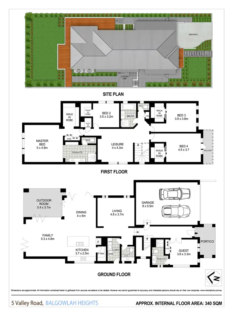 Floorplan of Homely house listing, 5 Valley Road, Balgowlah Heights NSW 2093