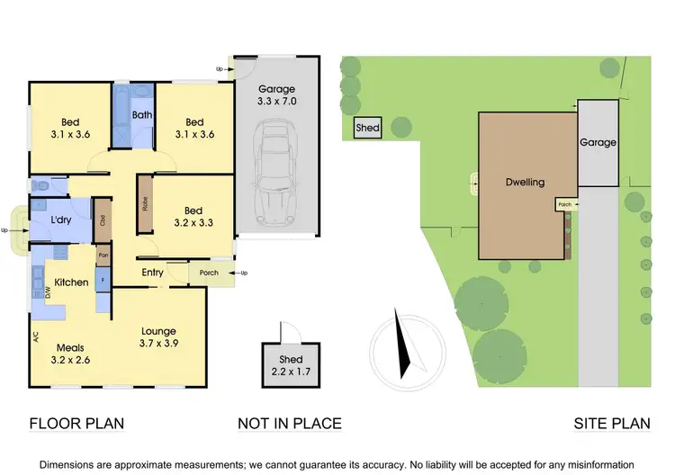 Floorplan of Homely unit listing, 2/7 Harris Grove, Bayswater VIC 3153