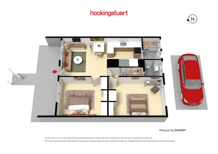 Floorplan of Homely unit listing, 5/21 Petrie Street, Frankston VIC 3199