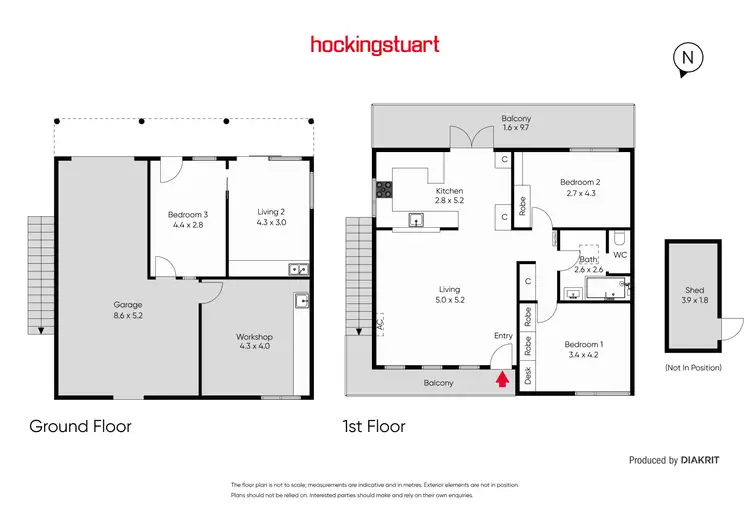 Floorplan of Homely house listing, 46 Dahlia Street, Dromana VIC 3936