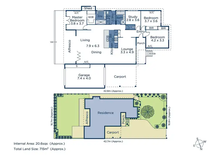 Floorplan of Homely house listing, 3 Mitchell Avenue, Boronia VIC 3155