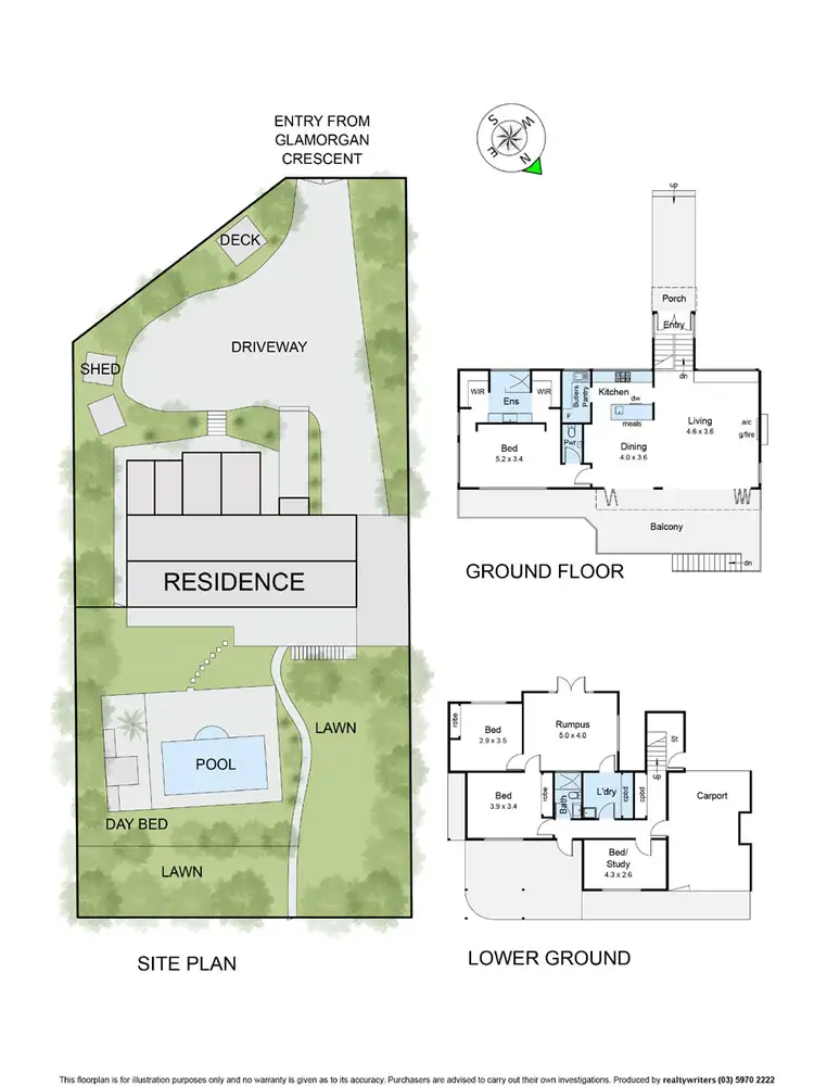 Floorplan of Homely house listing, 14 Hopetoun Avenue, Mount Martha VIC 3934