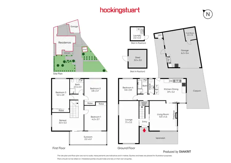 Floorplan of Homely house listing, 4 Keely Street, Reservoir VIC 3073