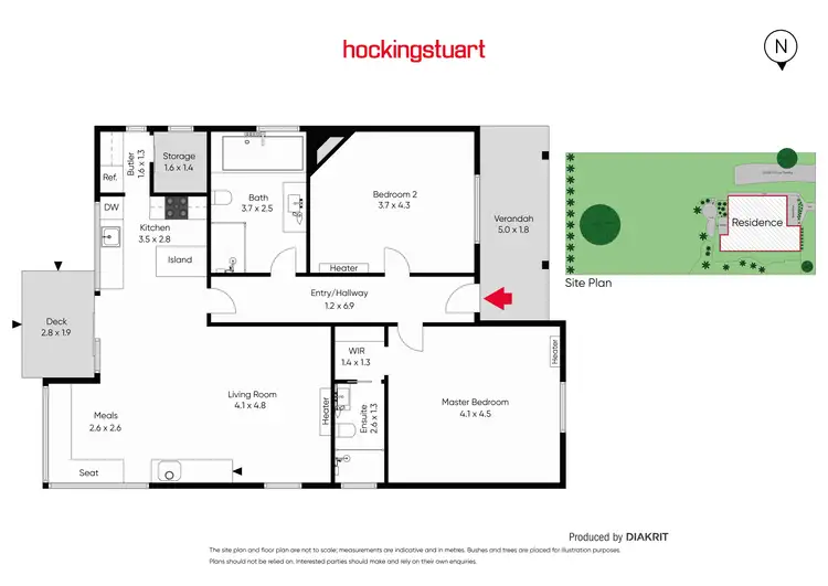 Floorplan of Homely house listing, 21 Stanley Street, Daylesford VIC 3460