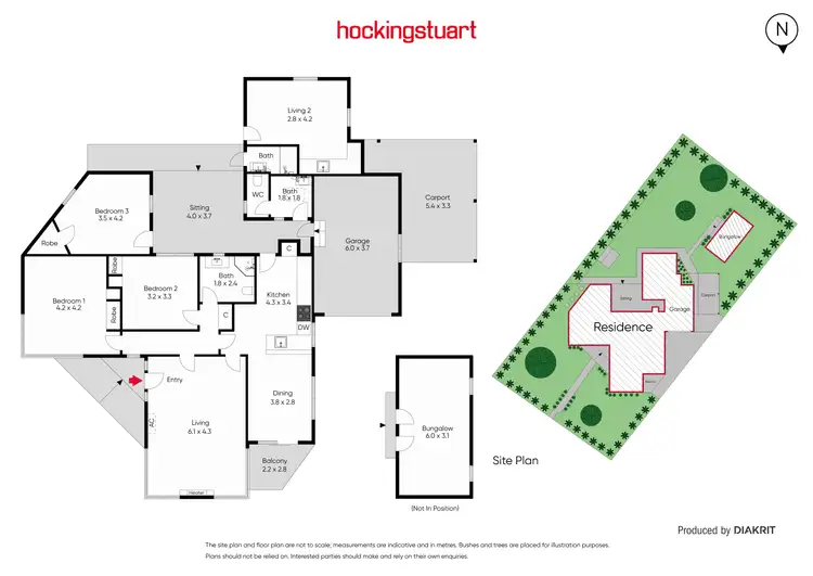 Floorplan of Homely house listing, 10 Bartels Street, Mccrae VIC 3938