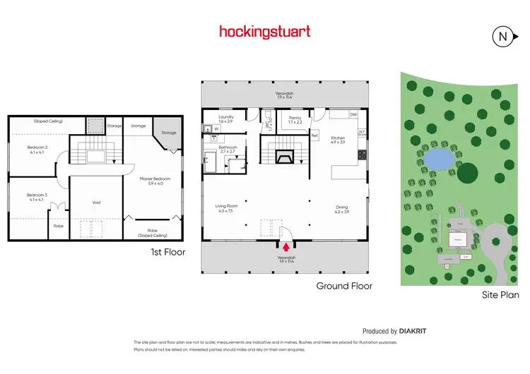 Floorplan of Homely house listing, 80 Whitegum Drive, Wheatsheaf VIC 3461
