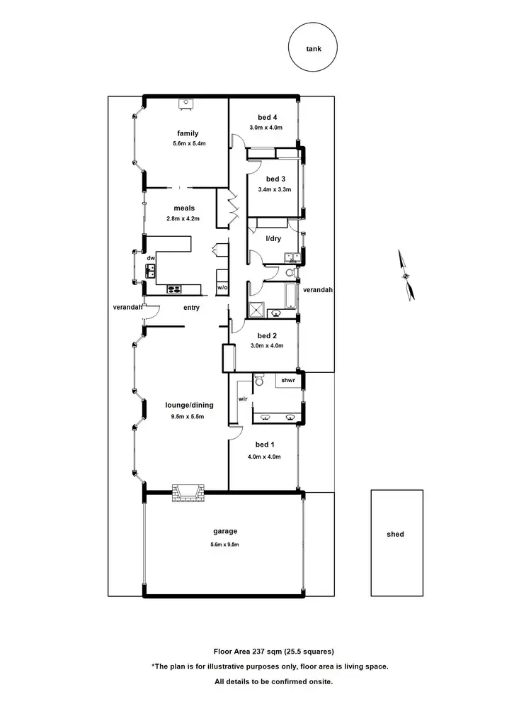 Floorplan of Homely house listing, 215 Glenview Road, Launching Place VIC 3139