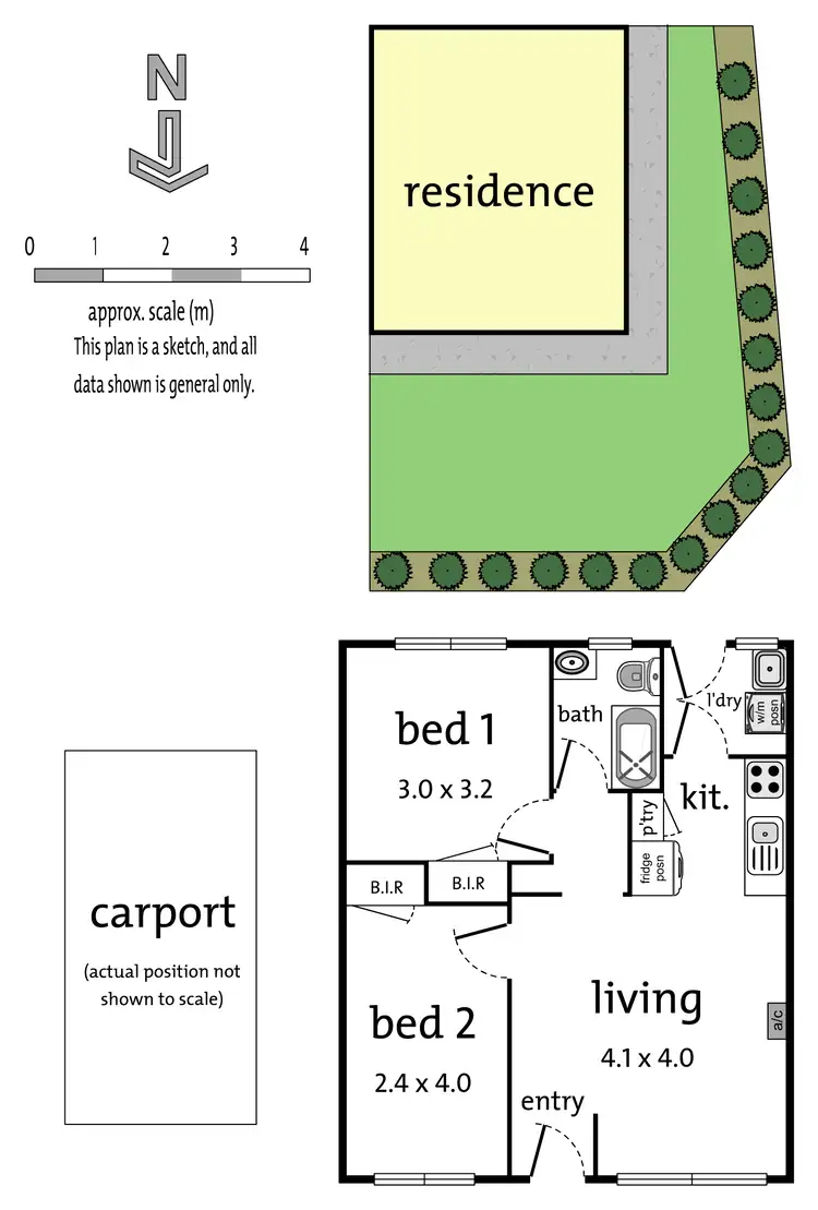 Floorplan of Homely unit listing, 4/10-12 Brunswick Road, Mitcham VIC 3132