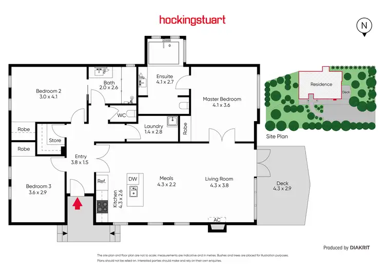 Floorplan of Homely house listing, 6/7 Orford Street, Daylesford VIC 3460
