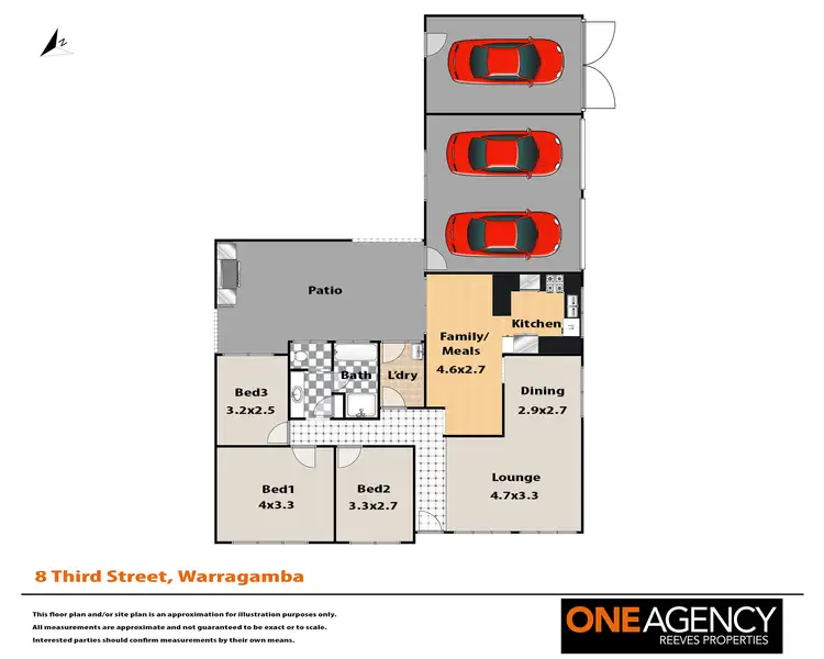 Floorplan of Homely house listing, 8 Third Street, Warragamba NSW 2752