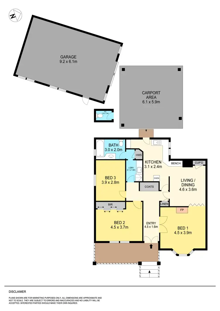 Floorplan of Homely house listing, 24 Belford Street, Eureka VIC 3350