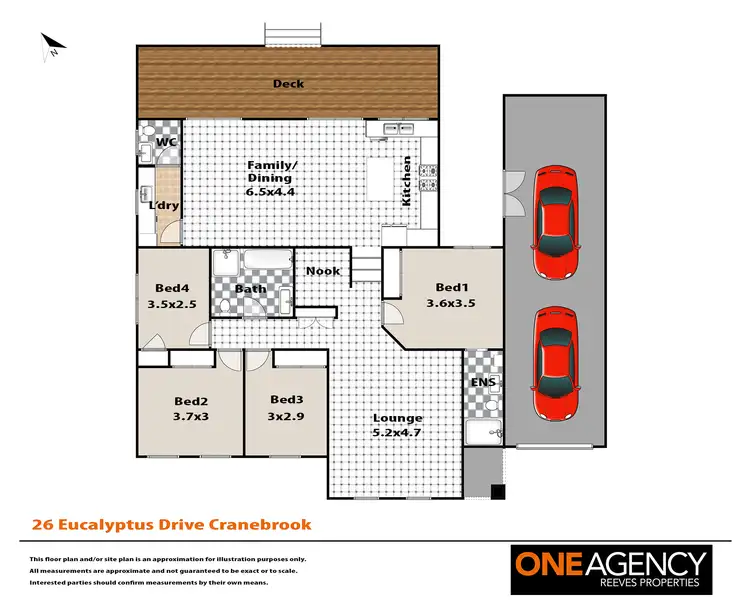 Floorplan of Homely house listing, 26 Eucalyptus Drive, Cranebrook NSW 2749