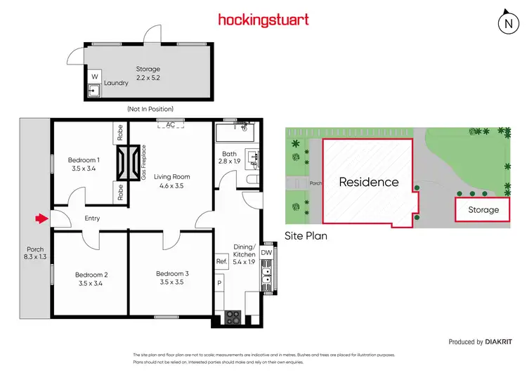 Floorplan of Homely house listing, 9 Staff Street, Seddon VIC 3011