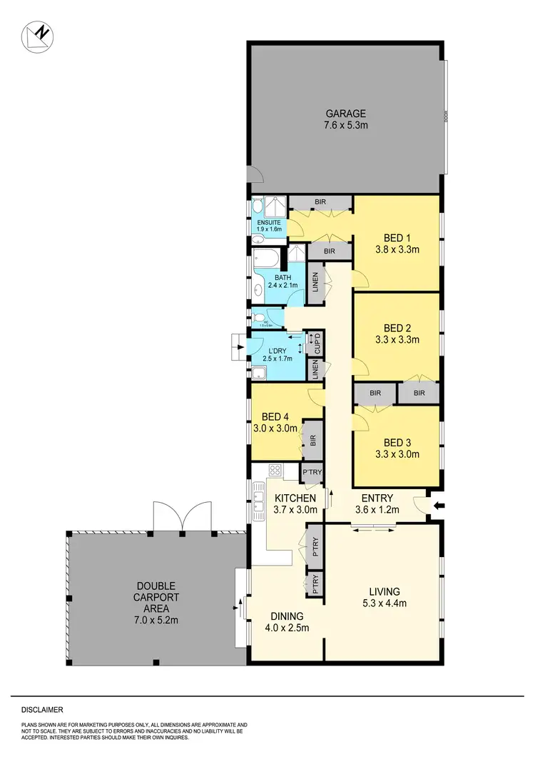 Floorplan of Homely house listing, 641 Dowling Road, Cardigan VIC 3352