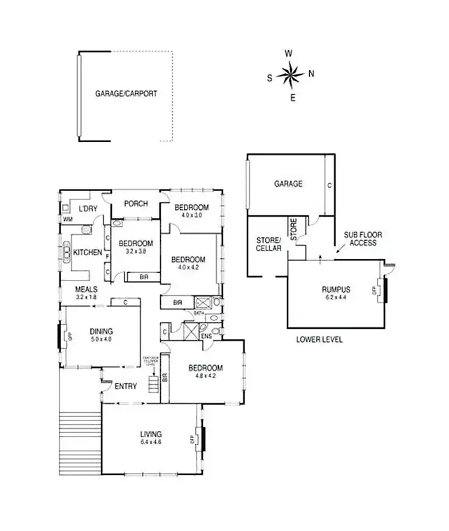 Floorplan of Homely house listing, 1269 Burke Road, Kew VIC 3101