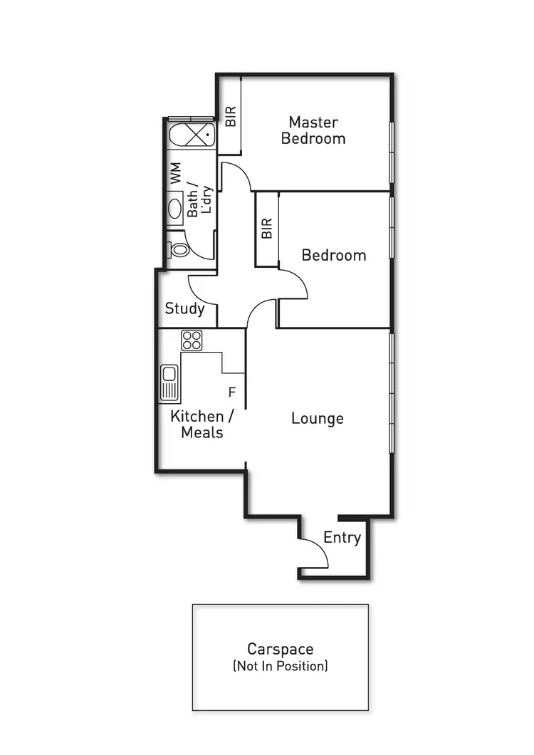 Floorplan of Homely apartment listing, 8/32 Donald Street, Prahran VIC 3181