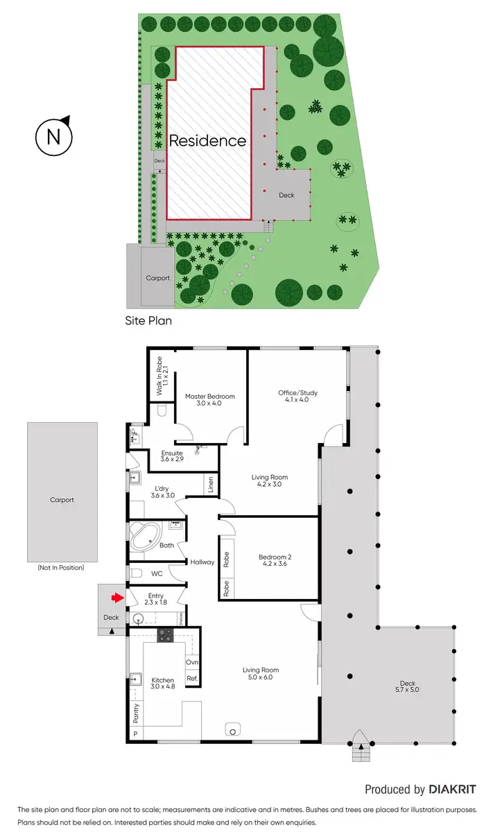 Floorplan of Homely house listing, 2 Radium Avenue, Hepburn Springs VIC 3461