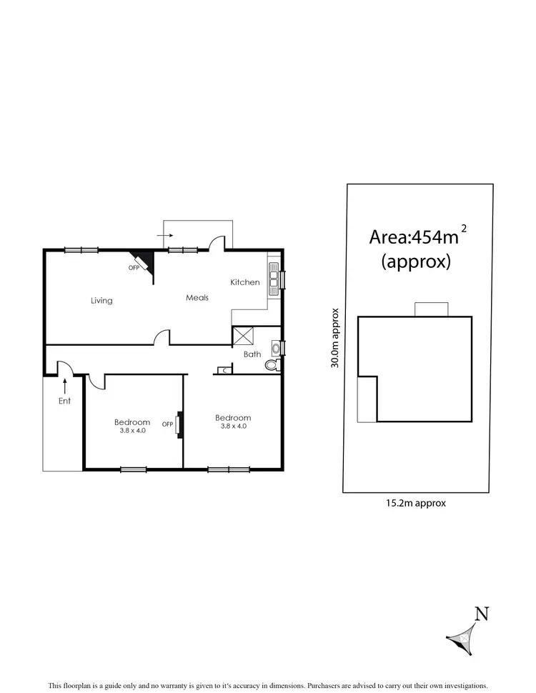 Floorplan of Homely house listing, 15 Rae Avenue, Edithvale VIC 3196