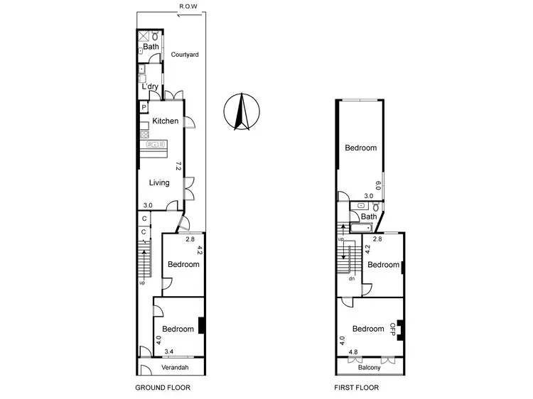 Floorplan of Homely house listing, 139 Victoria Parade, Fitzroy VIC 3065