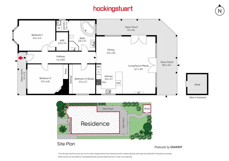 Floorplan of Homely house listing, 5 Corris Street, Yarraville VIC 3013