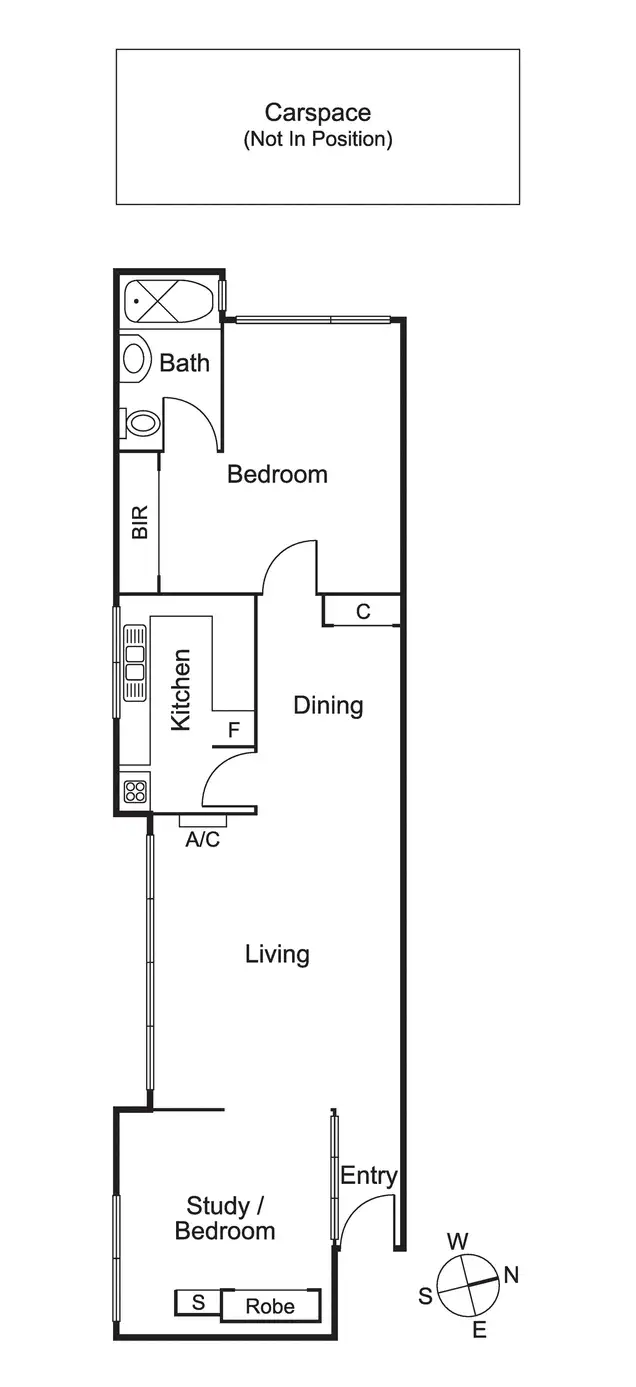 Floorplan of Homely apartment listing, 7/349 Orrong Road, St Kilda East VIC 3183