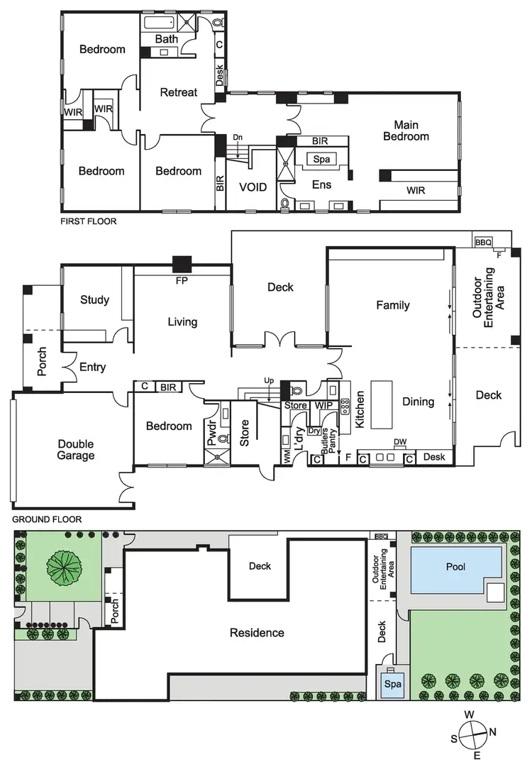 Floorplan of Homely house listing, 48 Ludbrook Avenue, Caulfield South VIC 3162