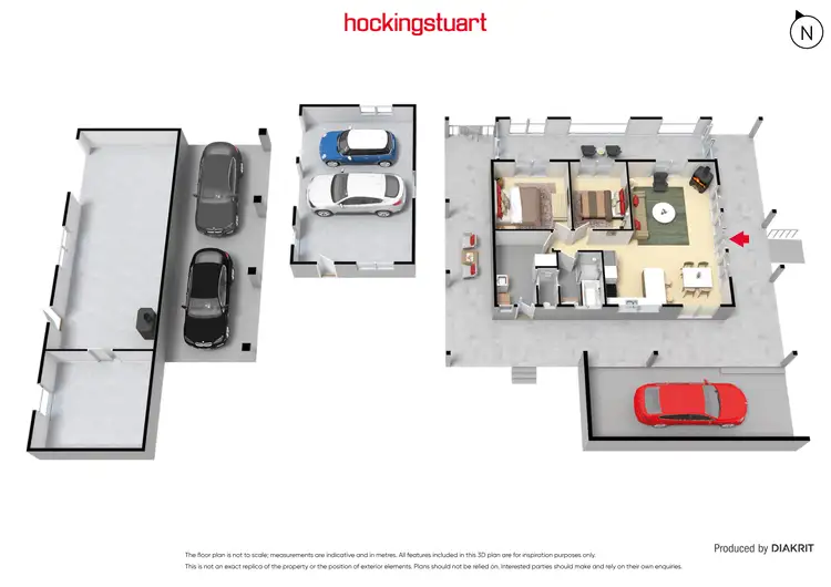 Floorplan of Homely house listing, 156 Moffats Road, Dereel VIC 3352