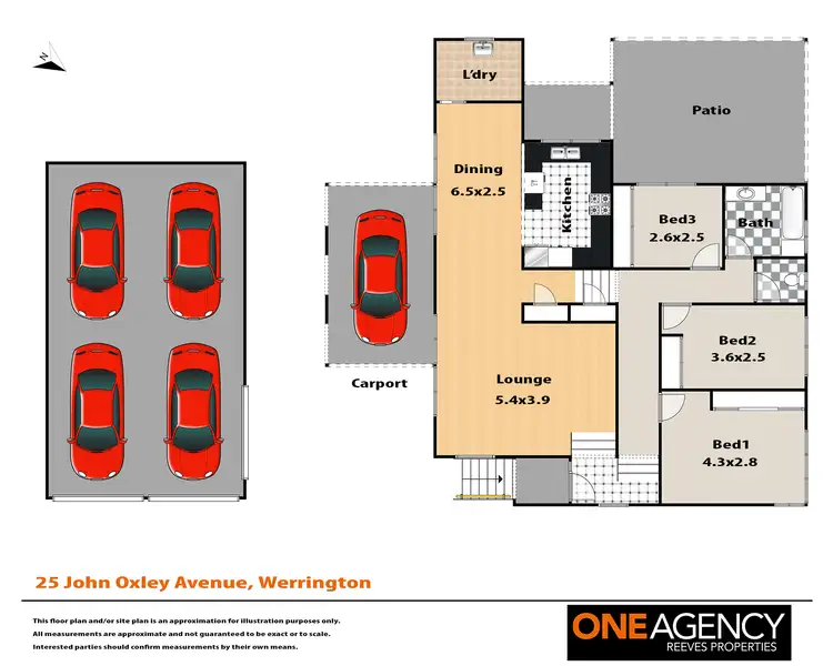 Floorplan of Homely house listing, 25 John Oxley Avenue, Werrington County NSW 2747