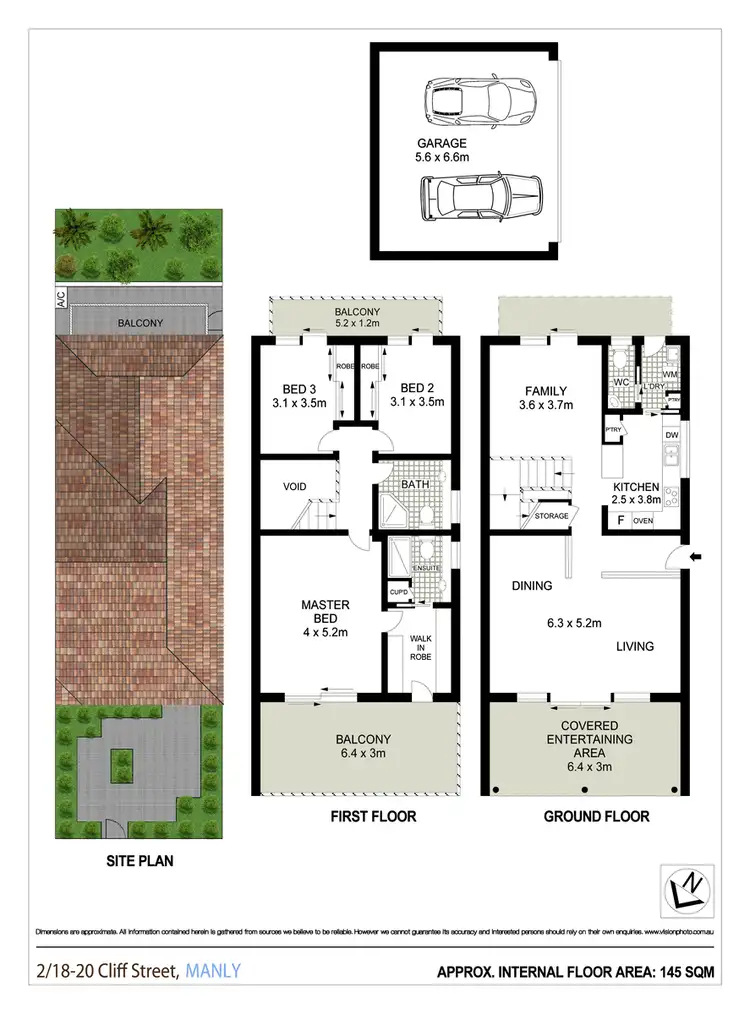 Floorplan of Homely house listing, 2/18-20 Cliff Street, Manly NSW 2095