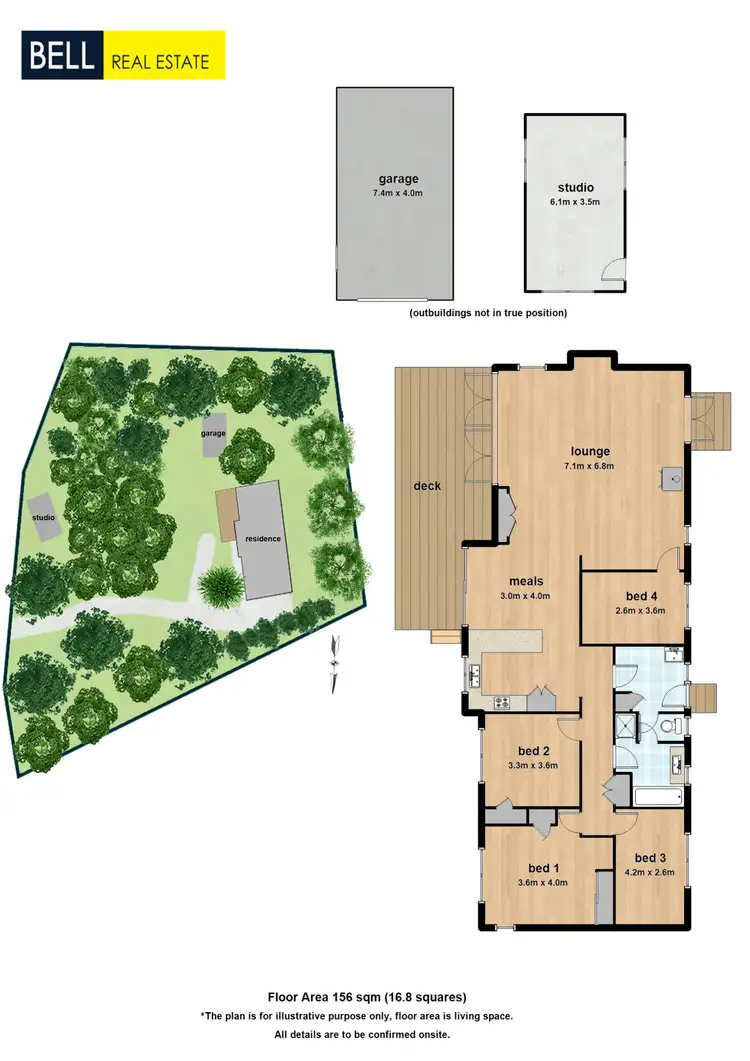 Floorplan of Homely house listing, 18 Ernest Road, Kalorama VIC 3766