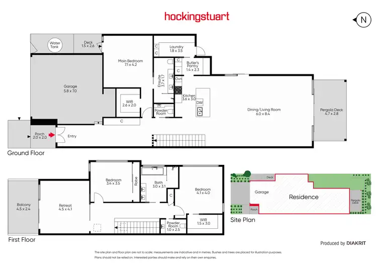 Floorplan of Homely townhouse listing, 2c Waratah Avenue, Beaumaris VIC 3193