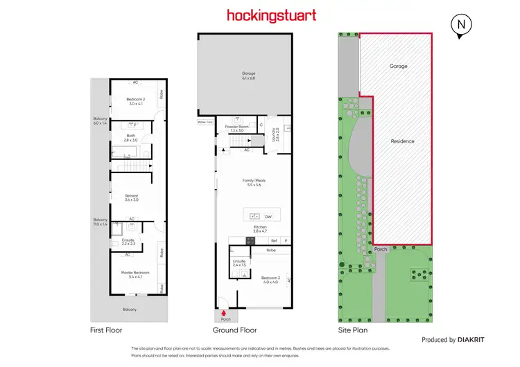 Floorplan of Homely townhouse listing, 46B Bear Street, Mordialloc VIC 3195