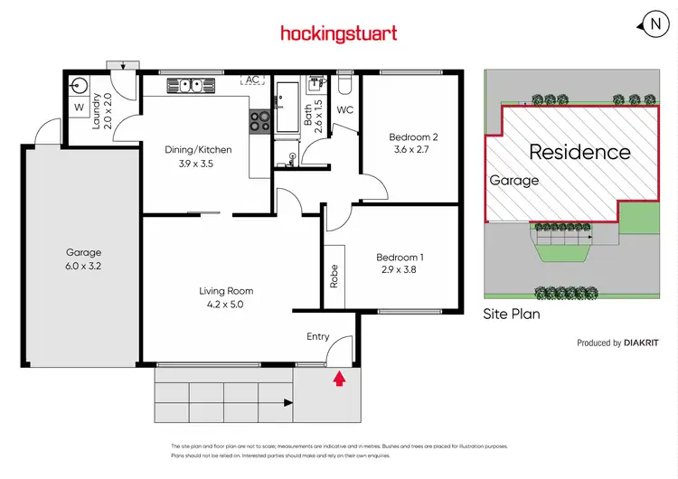 Floorplan of Homely house listing, 2/19 Grace Street, Yarraville VIC 3013