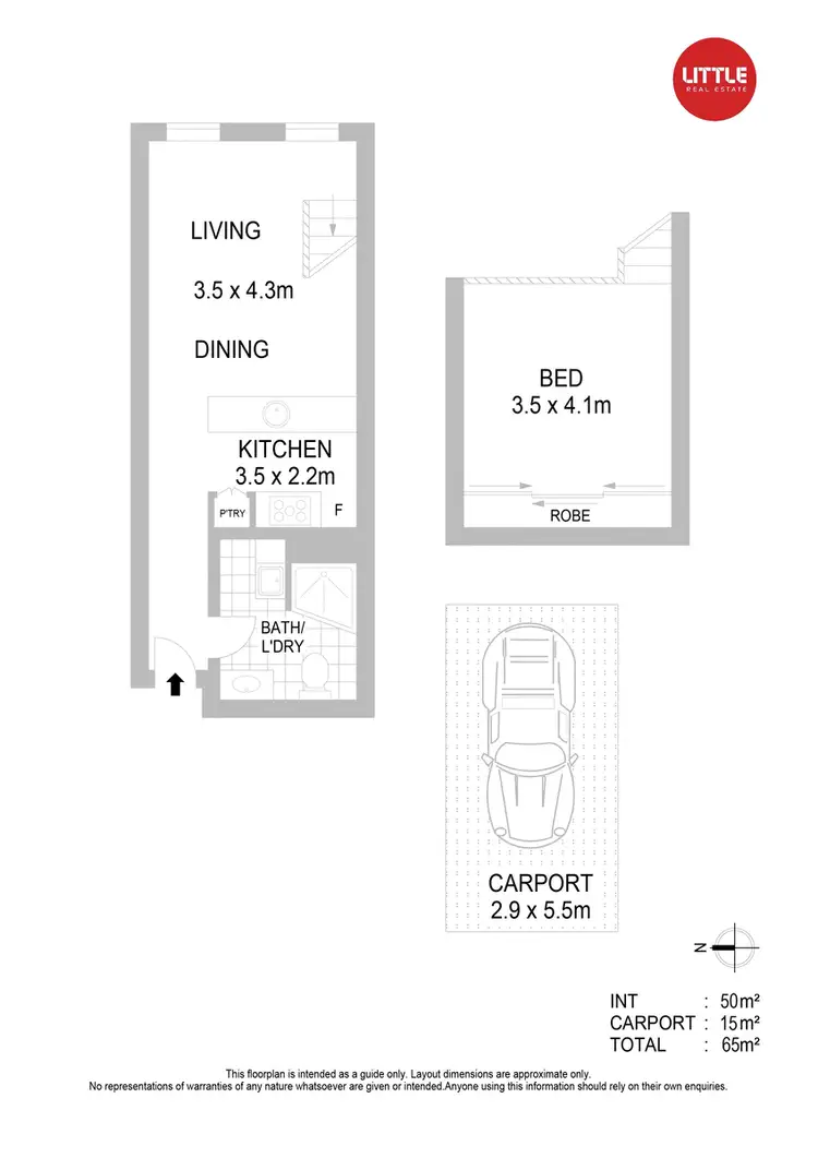 Floorplan of Homely apartment listing, 114/2 Macpherson Street, Cremorne NSW 2090