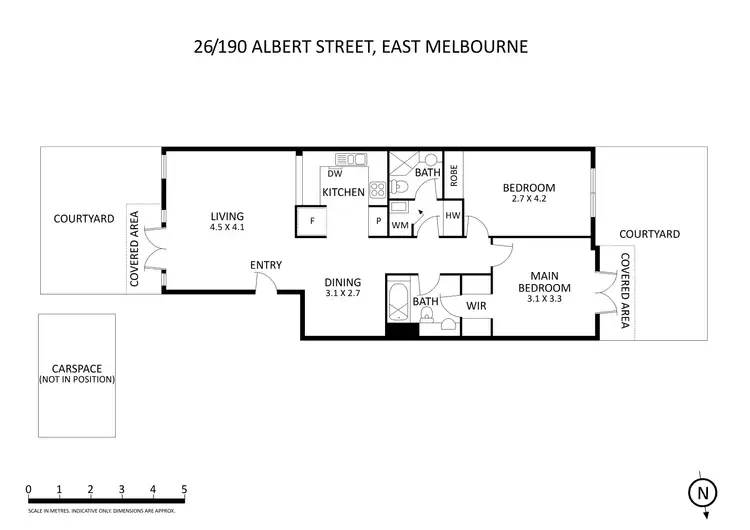 Floorplan of Homely apartment listing, 26/190 Albert Street, East Melbourne VIC 3002
